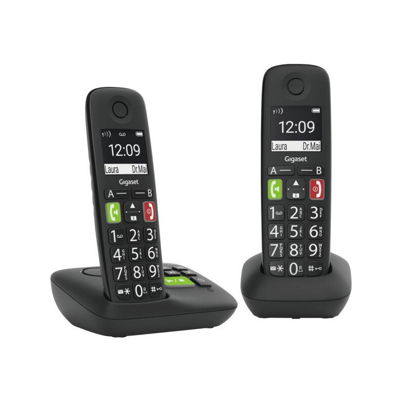 Gigaset Gigaset E290A Duo - Schwarz