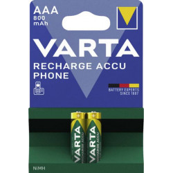 VARTA Accu Phone Micro 800mAh 2er Pack
