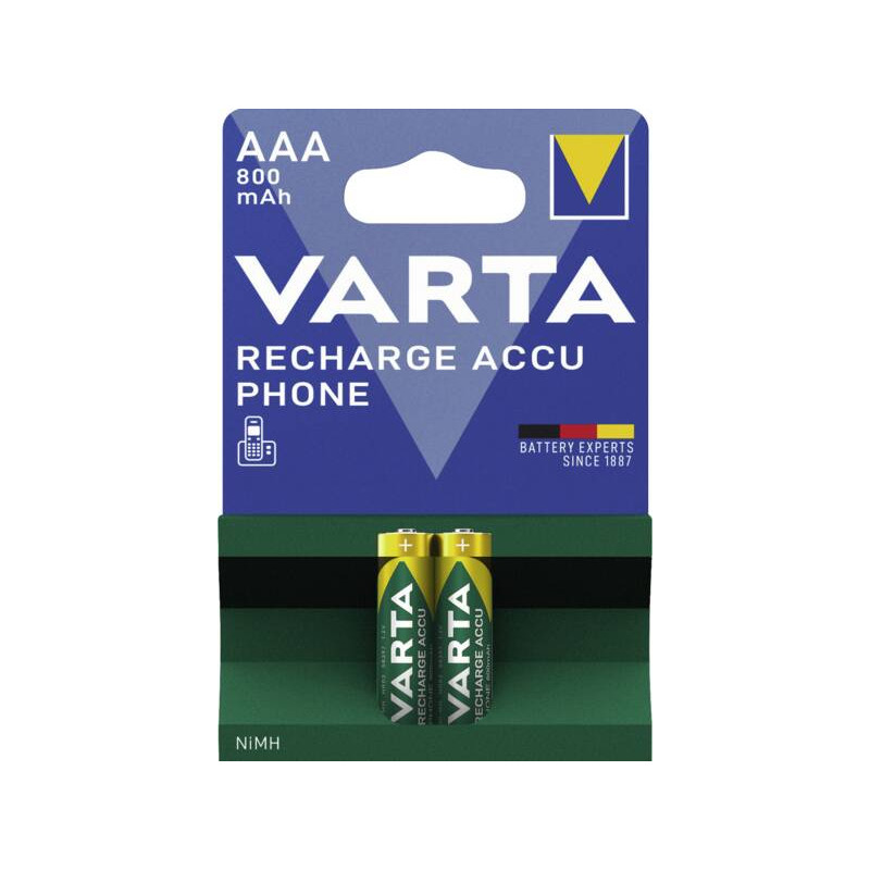 VARTA Accu Phone Micro 800mAh 2er Pack